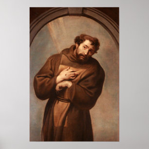 Poster St Francis d'Assisi