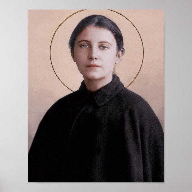 Poster St. Gemma Galgani (Devant)
