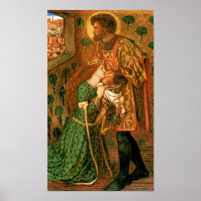 Poster St George et la princesse Sabra (Devant)