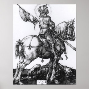Poster St George et le dragon, 1508