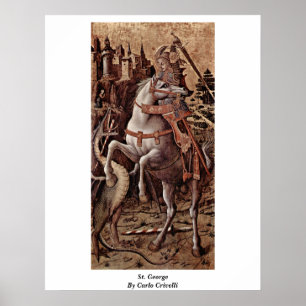 Poster St. George Par Carlo Crivelli
