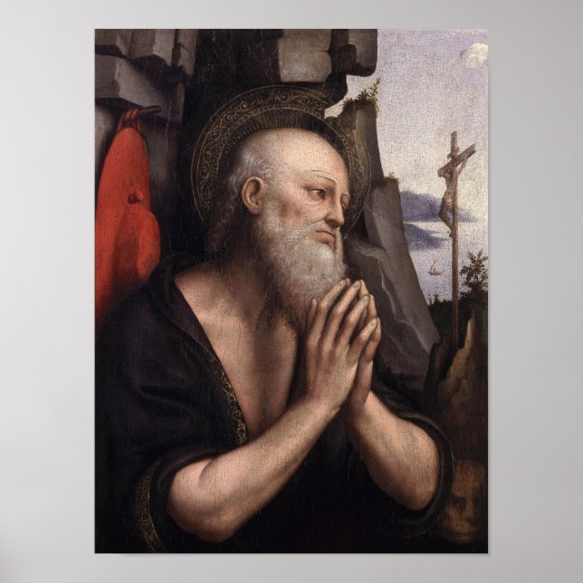 Poster St. Jérôme pénitent (Devant)
