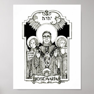 Poster St. Josemaria Escriva
