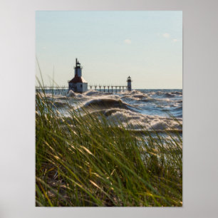 Poster St Joseph Behind Sea Oats