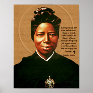 Poster St Josephine Bakhita