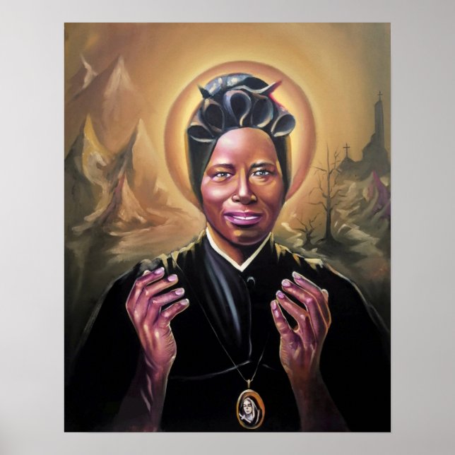 Poster St. Josephine Bakhita Imprimer (Devant)