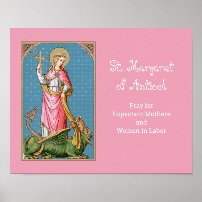 Poster St. Margaret d'Antioche (SAU 038) (Devant)
