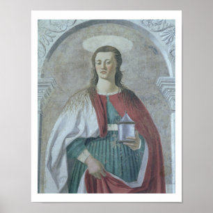 Poster St. Mary Magdalene, 1466 (fresco) (détail) (lac 62