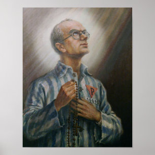 Poster St Maximillian Kolbe