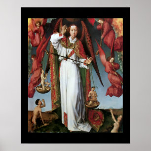 POSTER ST. MICHAEL DANS LE DERNIER JUGEMENT