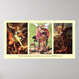 Poster St MICHAEL LA COLLECTION ARCHANGEL
