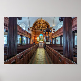 Poster St. Michael's : Echos du passé de Charleston