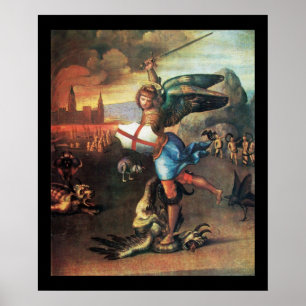 Poster St MICHEL ET LE DRAGON