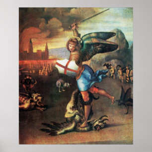 Poster St MICHEL ET LE DRAGON