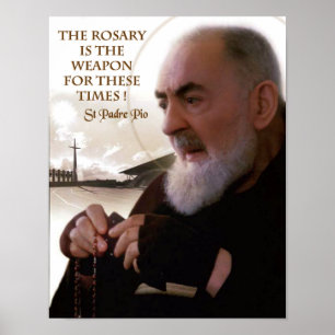POSTER ST PADRE PIO
