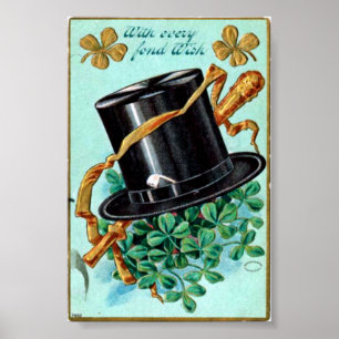 Poster St Patrick's vintage