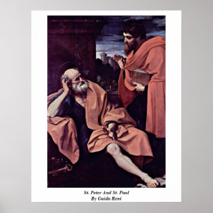 Poster St. Peter And St. Paul By Guido Reni