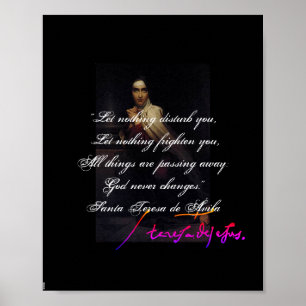 Poster St. Teresa of Ávila - François Gérard