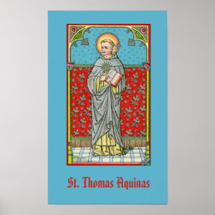 Poster St. Thomas d'Aquin (VVP 002)