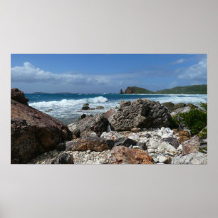 Poster St. Thomas Rocky Beach