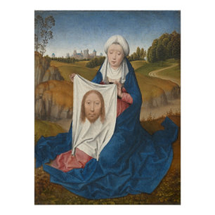Poster St. Veronica, c.1470-1475 (huile sur panneau)