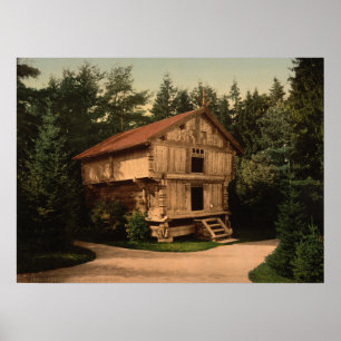 Poster Stabbur, Oslo, Norvège