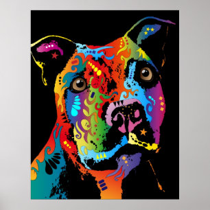 Poster Staffordshire Bull Terrier