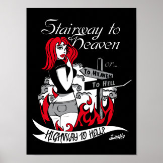 poster staIrway to hell fondo