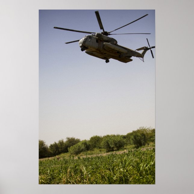 Poster Stallion de mer CH-53D (Devant)