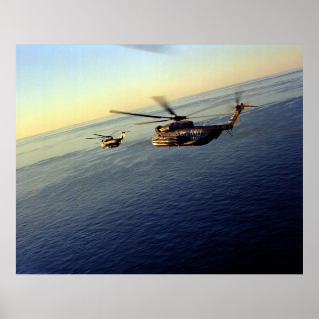 Poster Stallions de mer CH-53 (Devant)