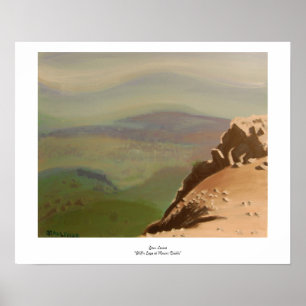 Poster Stan Levine's Cliff's Edge of Mt. Diablo Imprimer