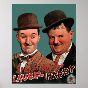 Poster STAN OLIVER Laurel et Hardy Movie