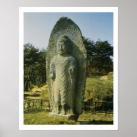 Standing Bouddha at Ch'olch'on-ni, Naju, 10th cent