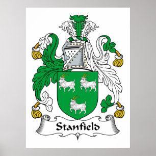 Poster Stanfield Family Crest