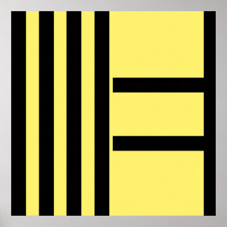 Poster Star abstract expressionism painting art 