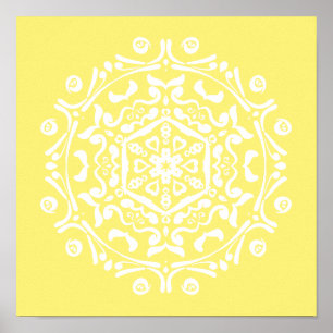 Poster Star Fruit Mandala