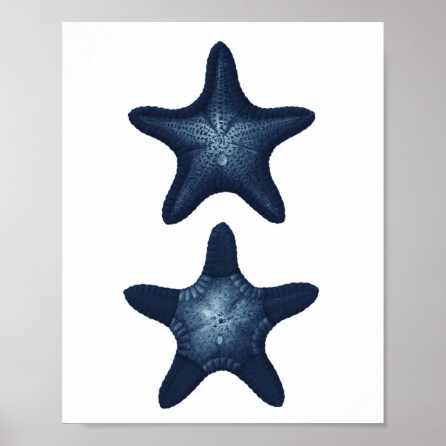Poster Starfish Beach Décor Marine Salle de bain Art (Devant)