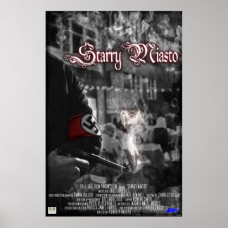 Poster Starry Miasto