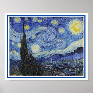 Poster Starry Night, Art de Van Gogh