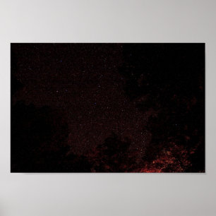 Poster Starry Night, Virginie-Occidentale