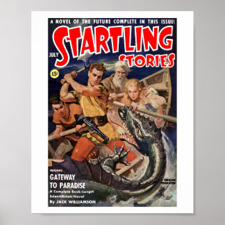 Poster Startling Stories (juillet 1941)