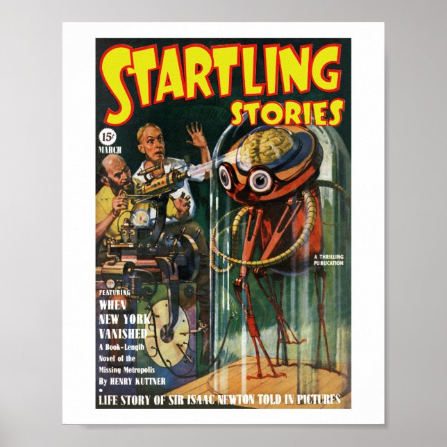 Poster Startling Stories (mars 1940) (Devant)