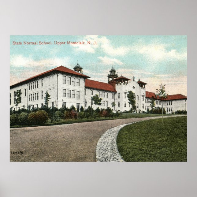 Poster State Normal School, Montclair, New Jersey (Devant)
