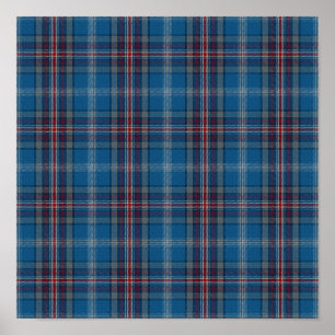 Poster State Tartan - Alabama - Téléchargement numérique