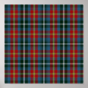 Poster State Tartan - Alaska - Téléchargement numérique