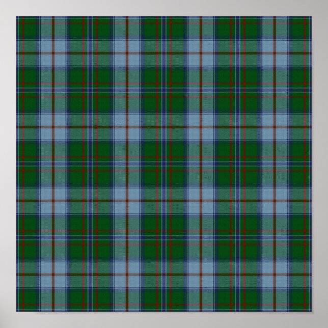 Poster State Tartan - Maine - Téléchargement numérique (Devant)