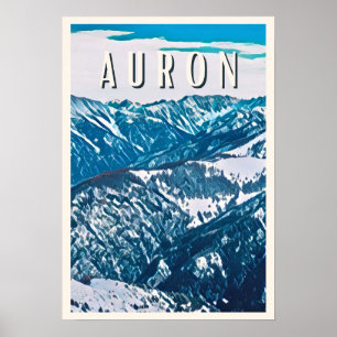 Poster Station de ski d'Auron
