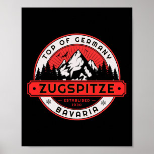 Poster Station de ski de Zugspitze