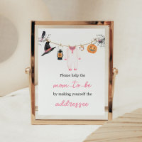 Station d'enveloppe Pink Little Boo Halloween