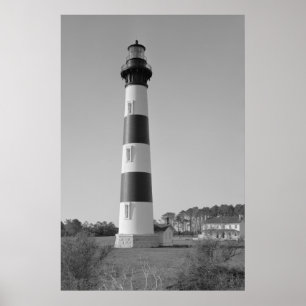 Poster Station phare de Bodie Island